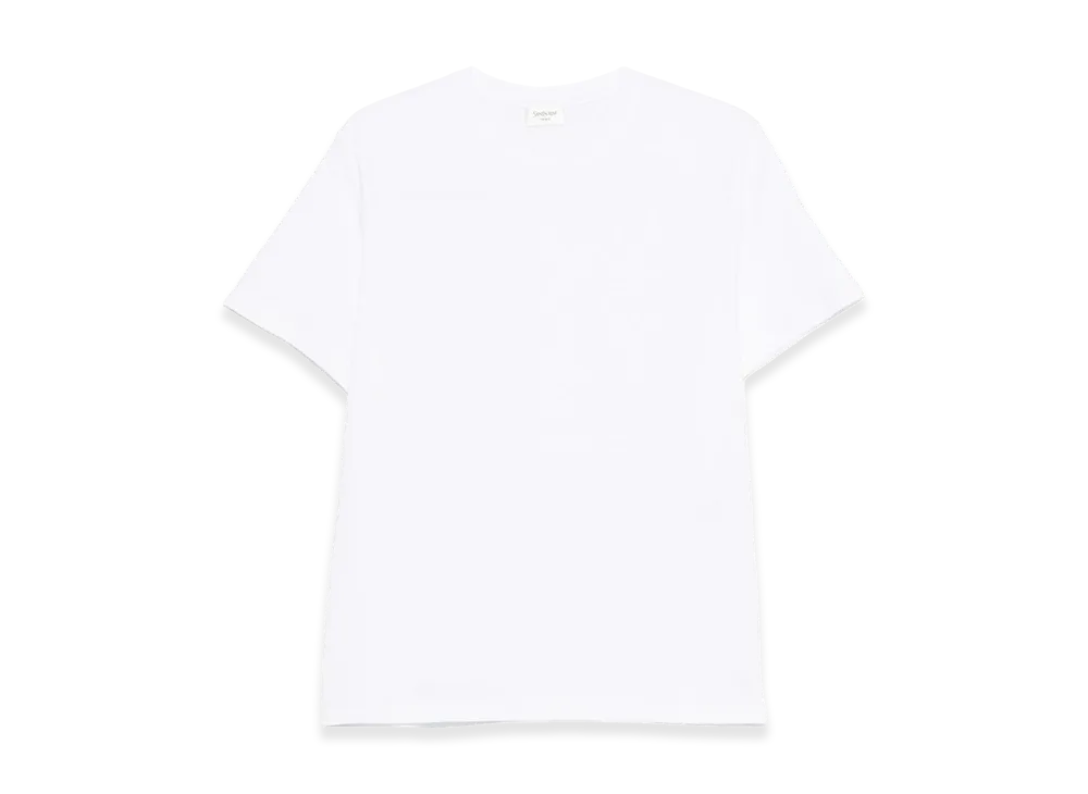 Saint Laurent T-Shirts "White"