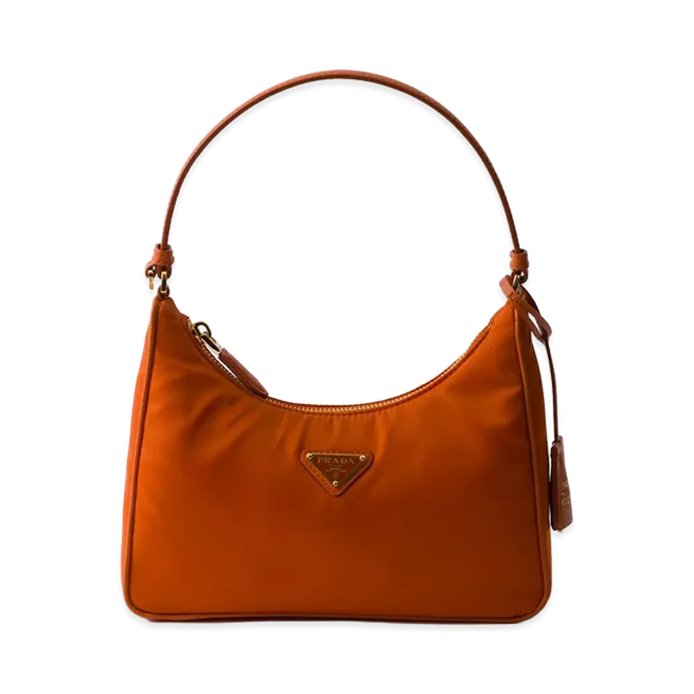 PRADA Re-Edition 2005 Re-Nylon Mini Bag "Papaya"