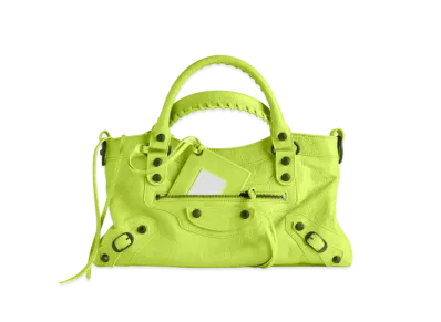 BALENCIAGA Le City First Bag "Granny Green"