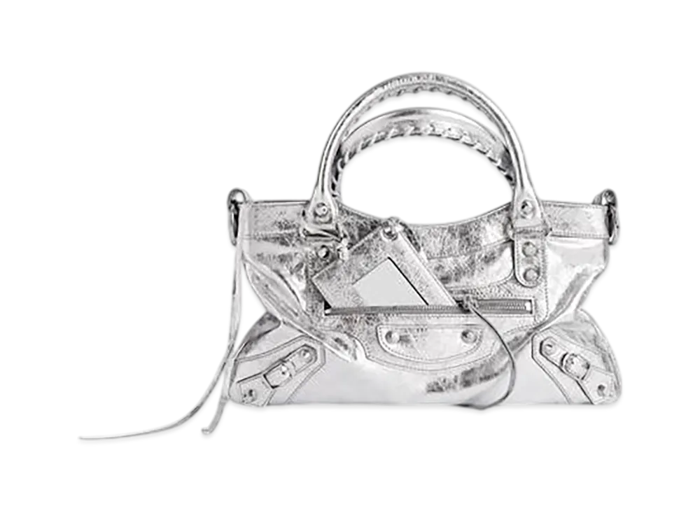 BALENCIAGA Le City First Bag "Silver"