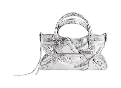 BALENCIAGA Le City First Bag "Silver"