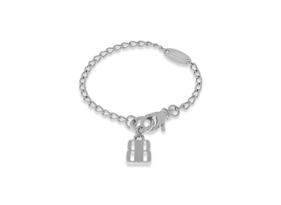 BALENCIAGA Nano Slim Bracelet "Silver"