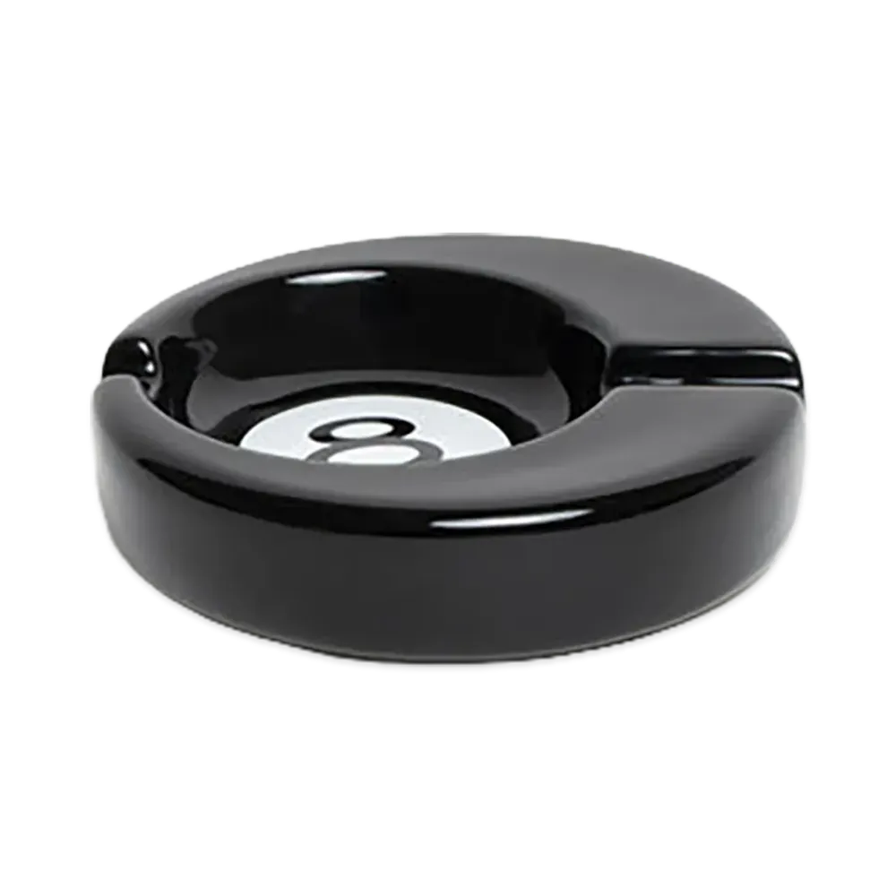Stussy 8 Ball Disk Ashtray "Black"