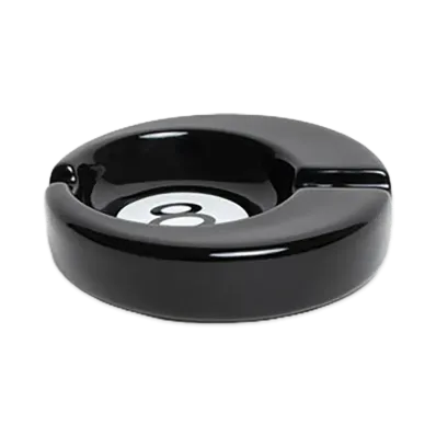 Stussy 8 Ball Disk Ashtray "Black"