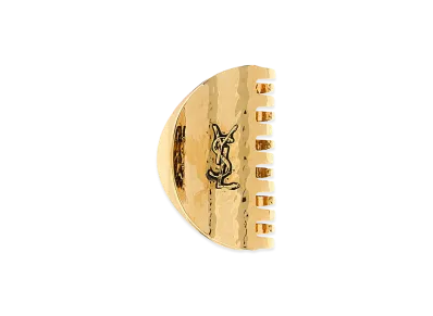 Saint Laurent Women's Metal Hair Clip "Gold"