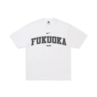 PALACE x Nike Shop T Shirt Fukuoka "White"