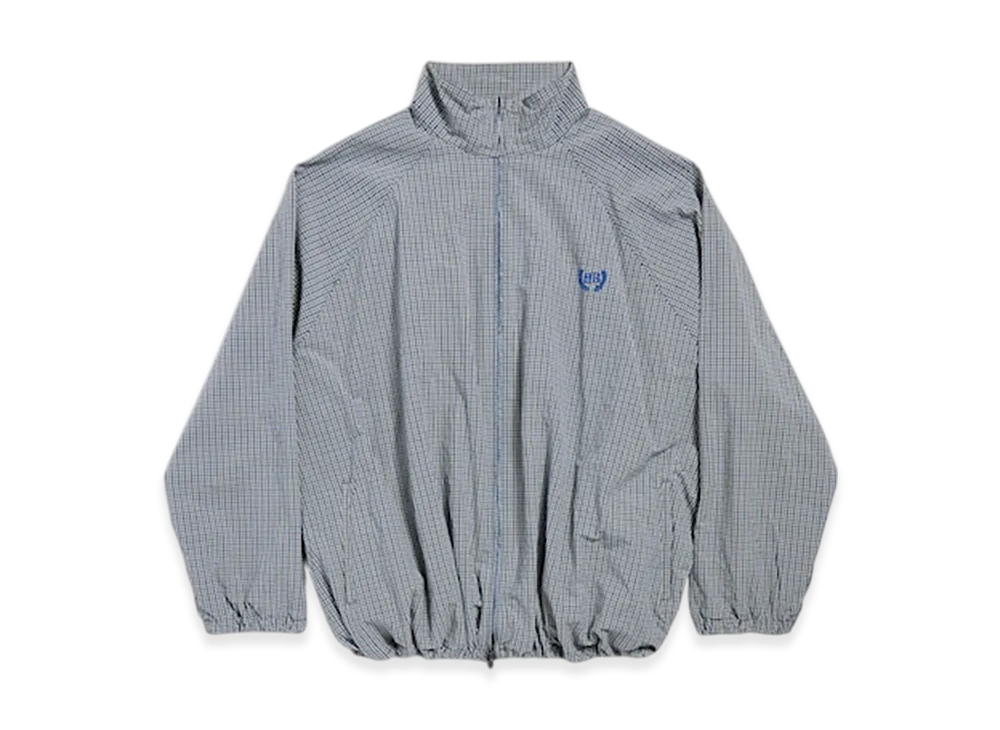 BALENCIAGA Zip-up Jacket "Beige/Blue"