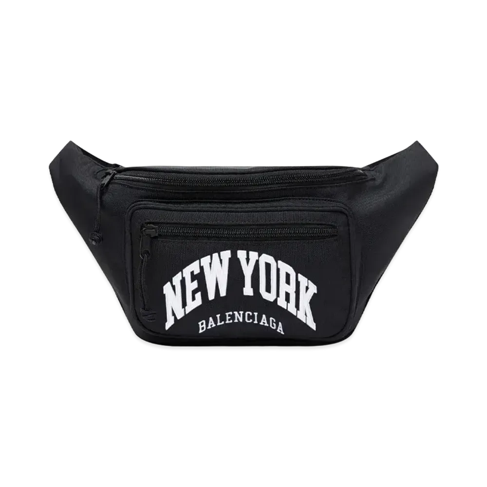 BALENCIAGA Cities New York Explorer Beltpack "Black"