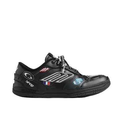BALENCIAGA Hamptons Stickers Sneaker "Black"