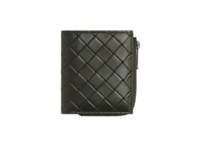 Bottega Veneta Intrecciato Stamp Bi-fold Wallet "Camping"