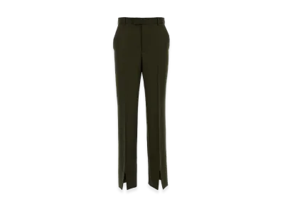 GUCCI Women's Wool Blend Pant "Green"