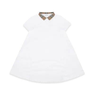 Burberry Kids Dresses "White"
