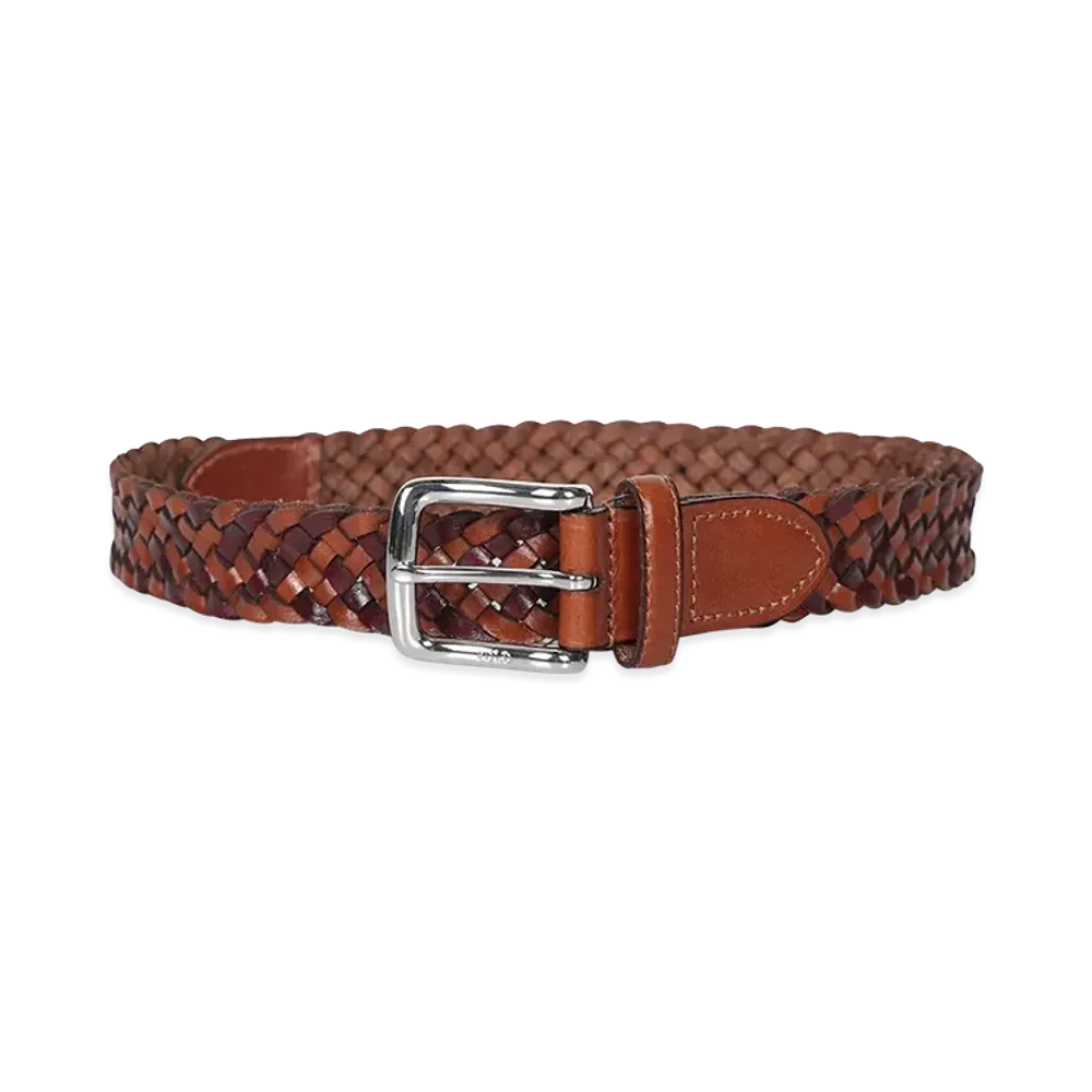 Polo Ralph Lauren Wstend Braid-Belt "Brown"