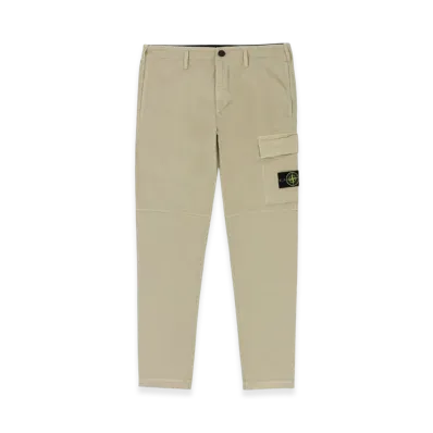 Stone Island 31419 Stretch Cotton Cargo Pants - 21SS "Sand"