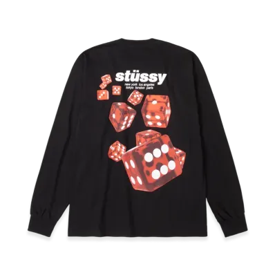 Stussy Rollers LS Tee "Black"