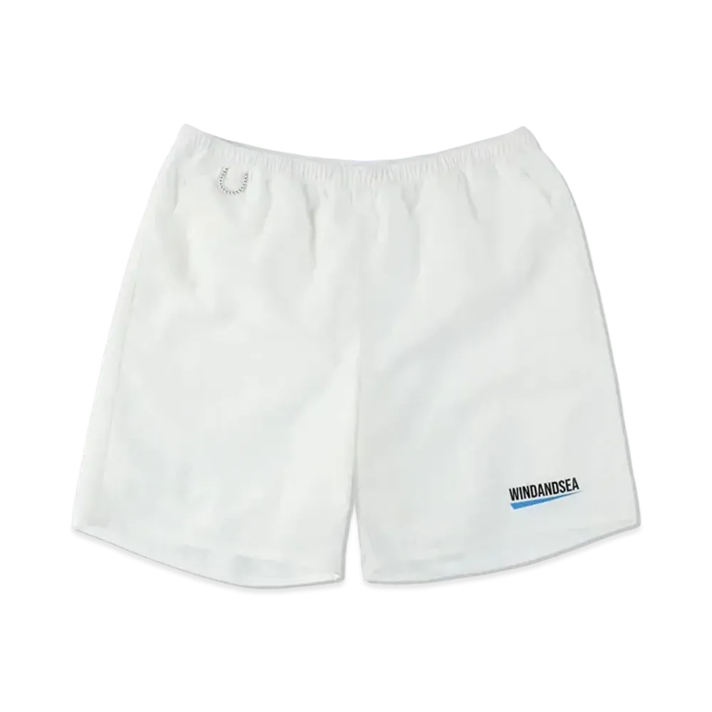 WIND AND SEA Recycled Fishing Net Nylon Shorts "White"