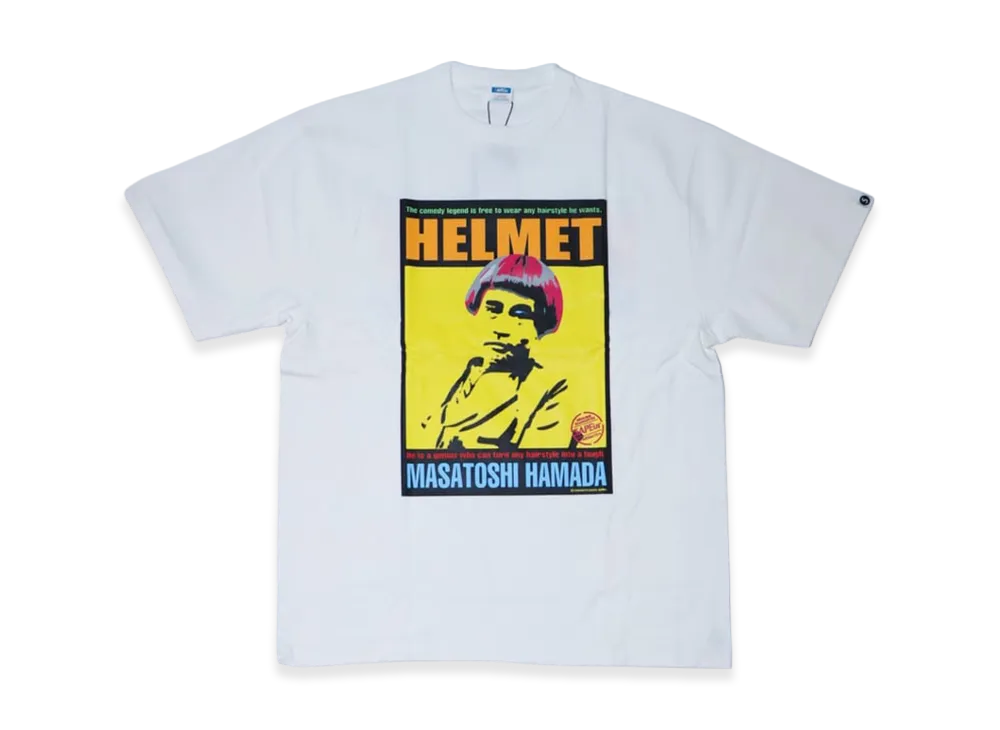 SAPEur x MASATOSHI HAMADA Helmet 2 S/S T-Shirt "White"