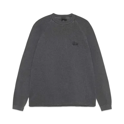 Stussy Basic Stussy Thermal "Washed Black"