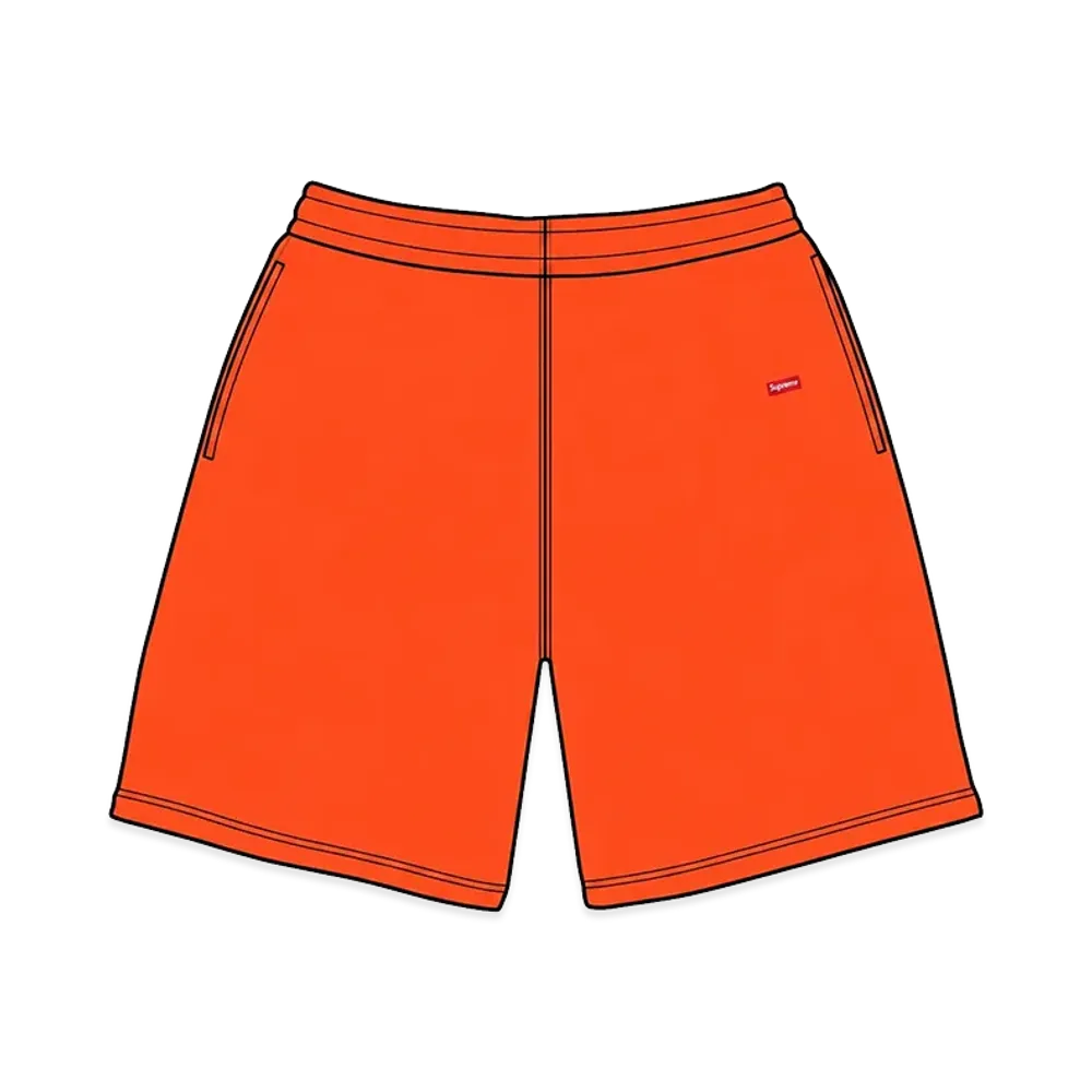 Supreme Small Box Sweatshort "Orange" (26FW)
