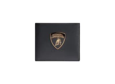 BALENCIAGA Automobili Lamborghini Square Folded Wallet "Black"