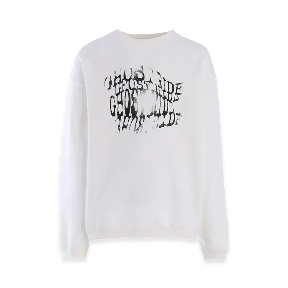 Y's for men x MASSES Tight Tension French Terry Pullover "White"