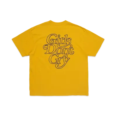 Girls Don't Cry OTSUMO PLAZA Exclusive Item GDC Neon T-shirt "Yellow" / VERDY