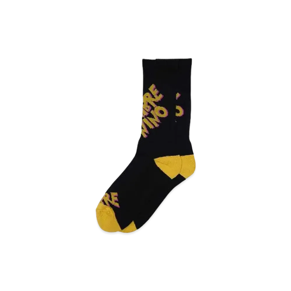 HOMBRE Nino SKATE SOCKS "BLACK"