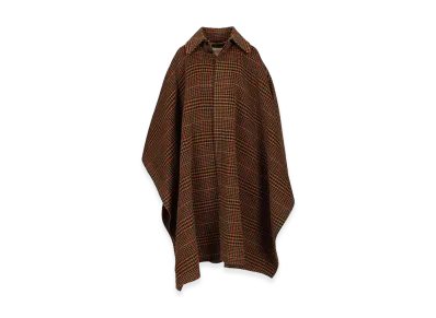 Saint Laurent Women's Blanket-Cape "Brown"