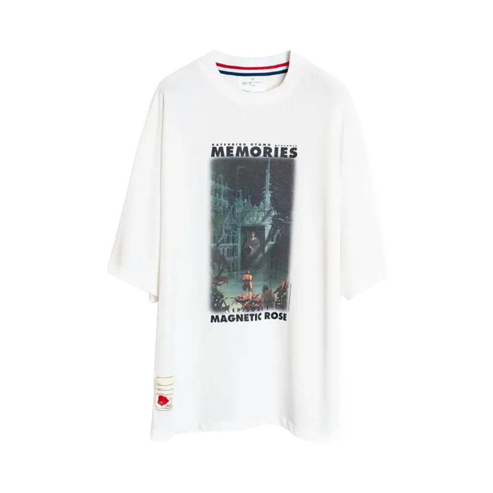 SEVESKIG \ MEMORIES "MAGNETIC ROSE" S/SL Tee "WHITE"