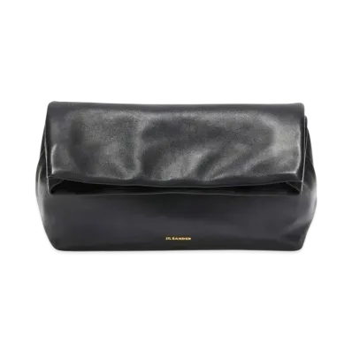 Jil Sander Rollup Clutch "Black"