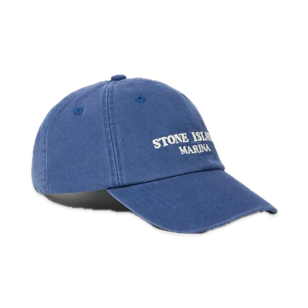 Stone Island Marina 9100005 Double Twisted Tela "Marine Blue"
