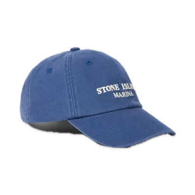 Stone Island Marina 9100005 Double Twisted Tela "Marine Blue"