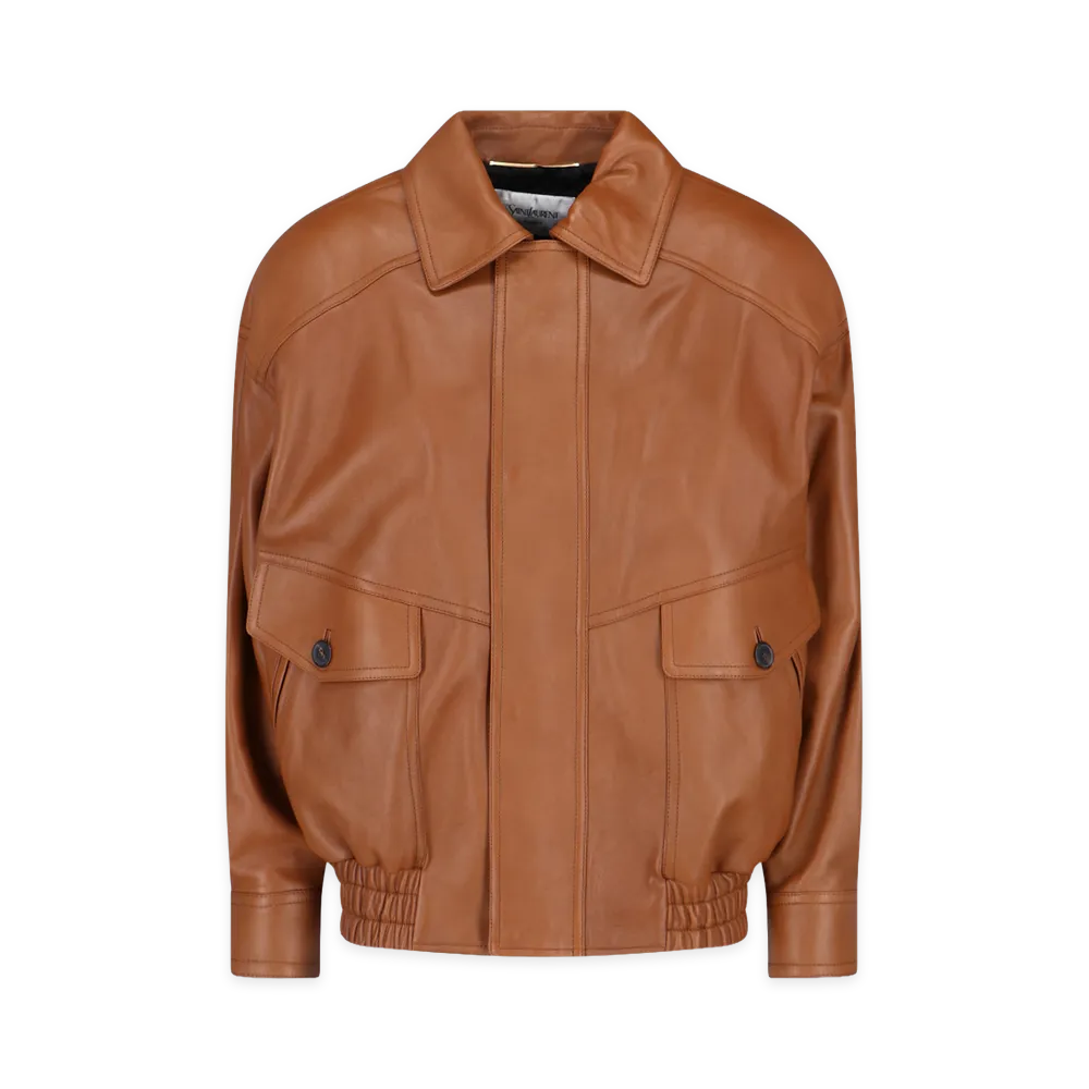 Saint Laurent Women's Jackets "Luggage"