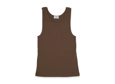 Saint Laurent Women's Cassandre Tank Top "Brown"