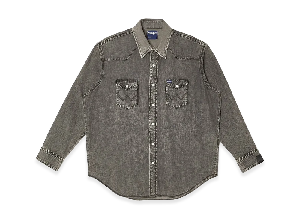 N.HOOLYWOOD COMPILE x Wrangler Shirt "Charcoal"