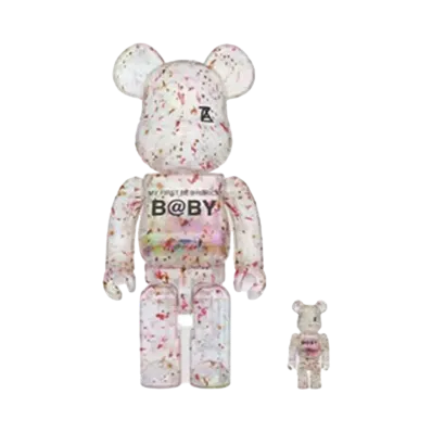 ANREALAGE MY FIRST BE@RBRICK Ver. 100% & 400% "COLORFUL"