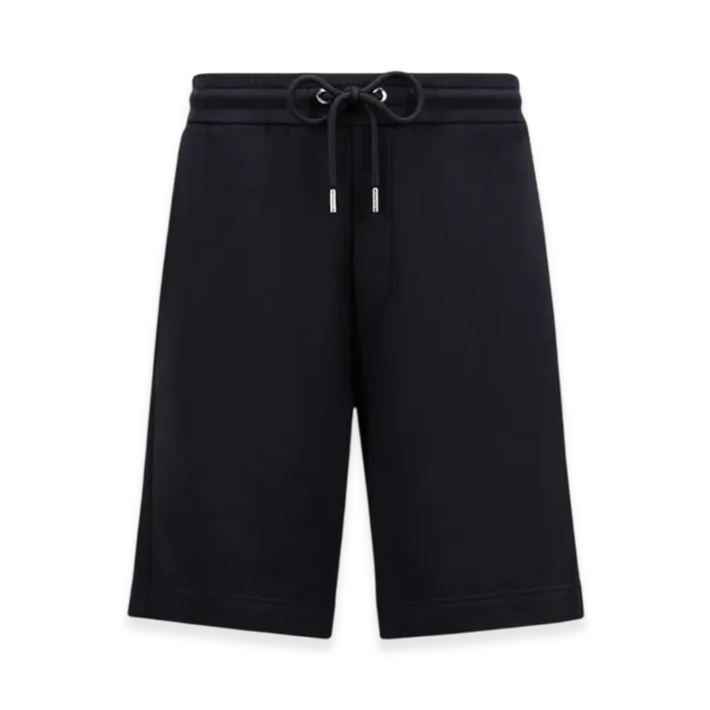 MONCLER Cotton & Denim Shorts "Navy Blue"