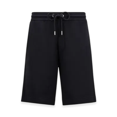 MONCLER Cotton & Denim Shorts "Navy Blue"