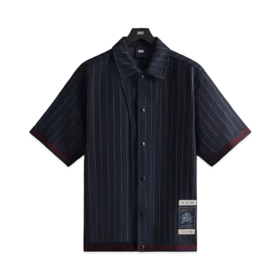 Kith Pinstripe Woodpoint Shooting Shirt "Nocturnal"