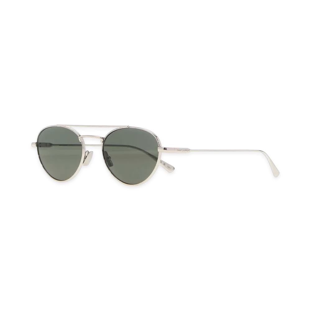 Saint Laurent Metal SL 97 Sunglasses "Silver"