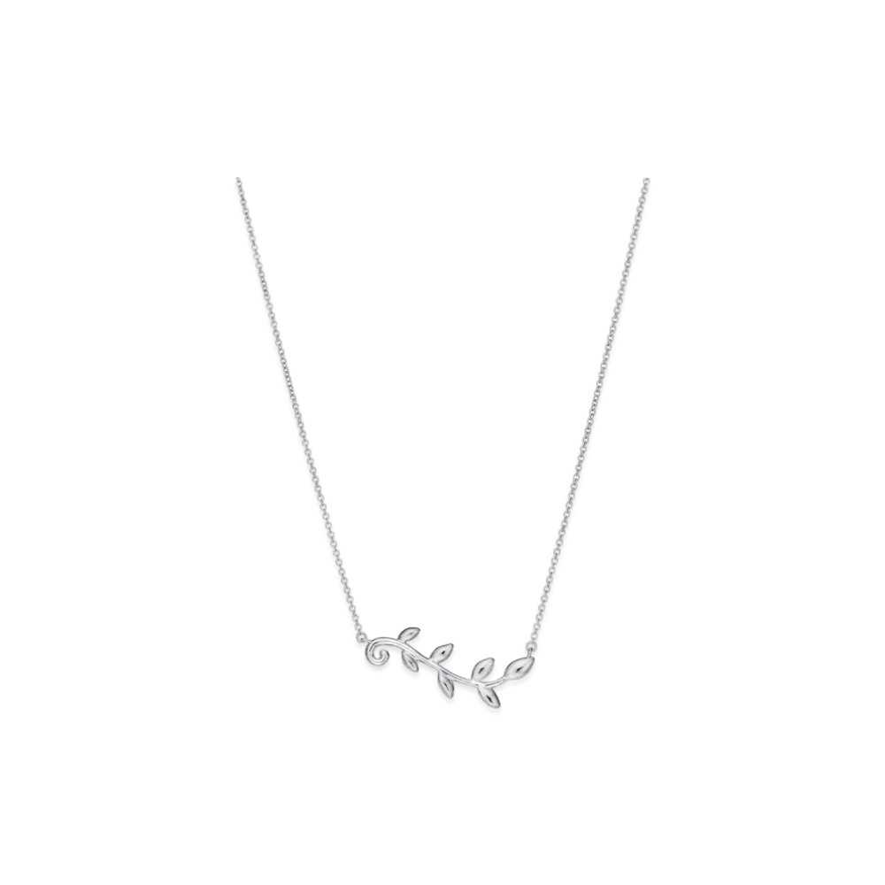 Tiffany & Co. Paloma Picasso Olive Leaf Vine Pendant "Silver"