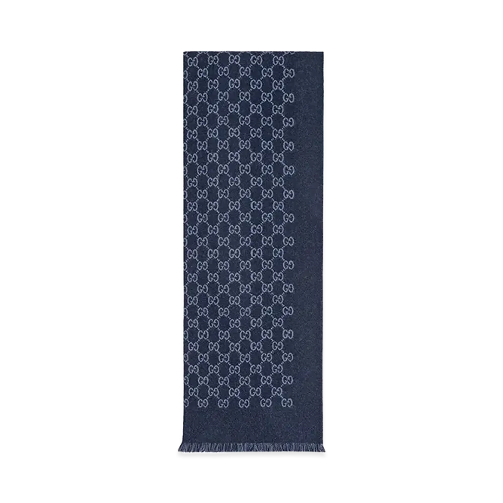 GUCCI Cruise Scarfs "Blue"