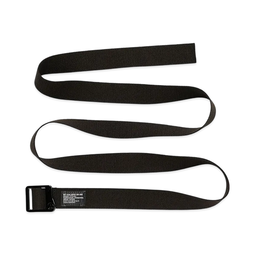 WTAPS Webbing / Belt / Acrylic "Black"