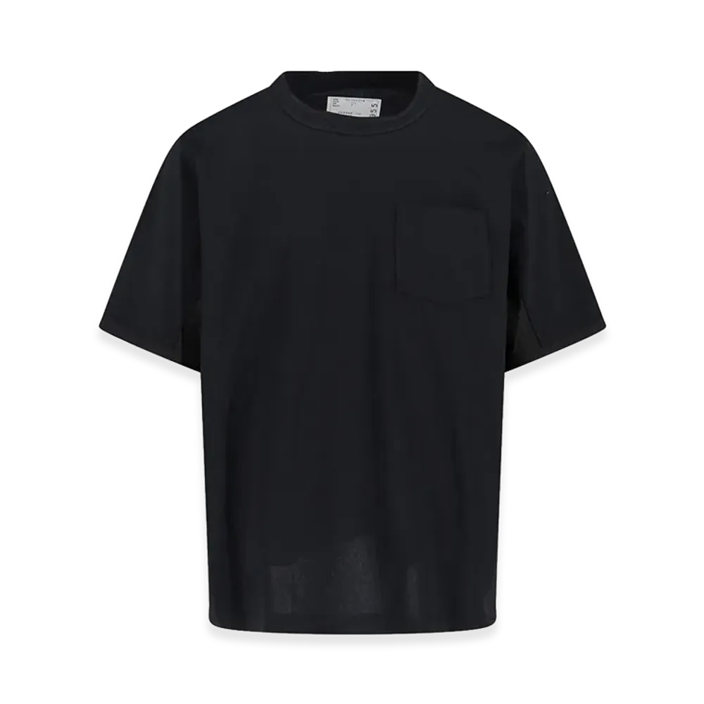 sacai T-Shirt In Cotone "Black"