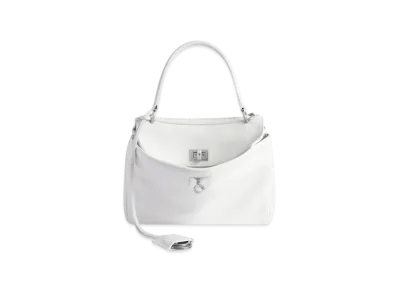 BALENCIAGA Rodeo Handbag Mini "Optic White"