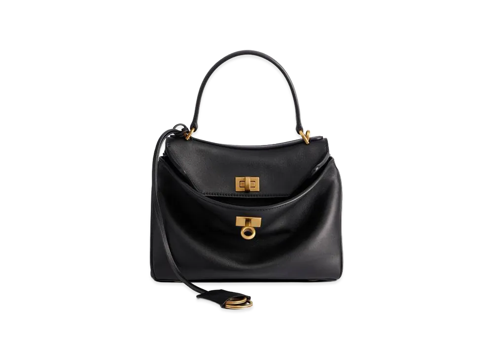 BALENCIAGA Women's Rodeo Handbag Mini "Black"