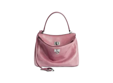 BALENCIAGA Women's Rodeo Handbag Mini "Rose Quartz"