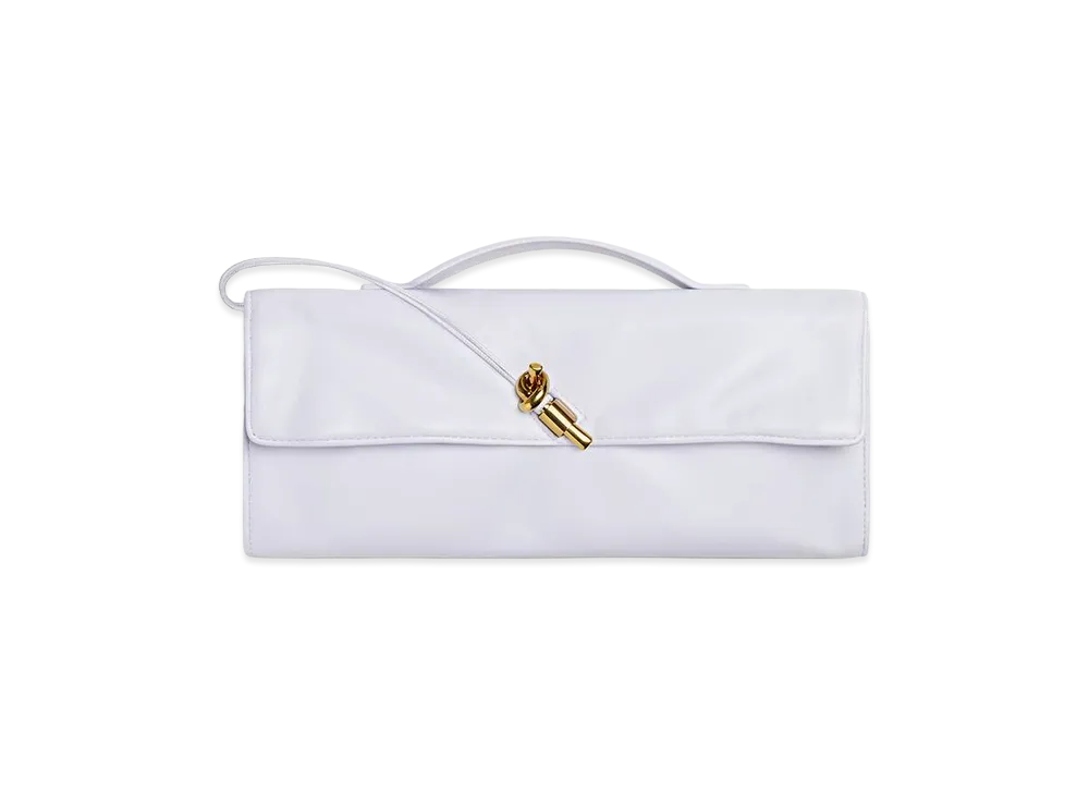 Bottega Veneta Andiamo Clutch Bag "Mars Washed"