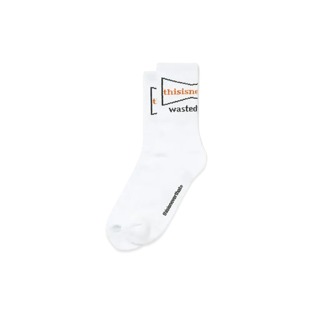 Wasted Youth x thisisneverthat SOCKS "White" / VERDY