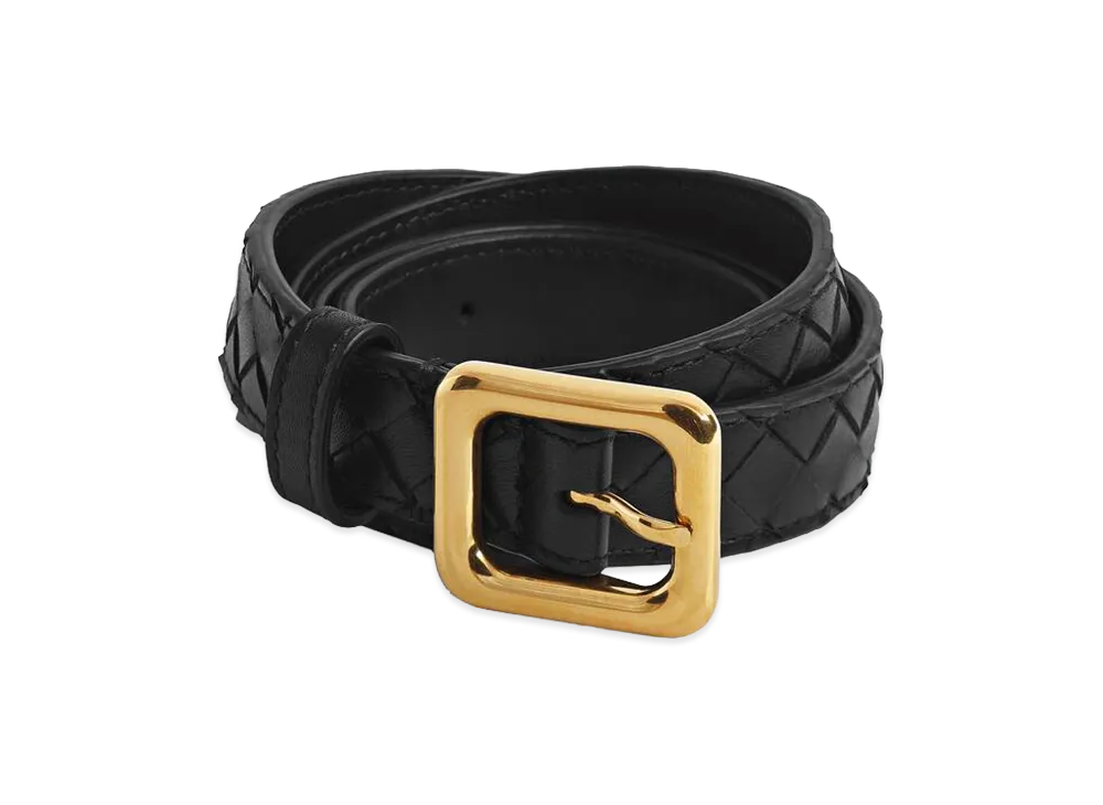 Bottega Veneta Contour Belt "Black"